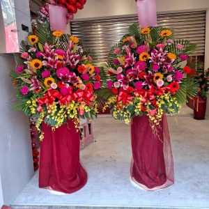 尊爵型－祝賀花籃